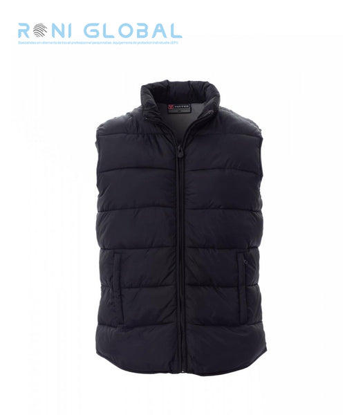 Doudoune / gilet de travail homme imperméable et anti-froid, coupe droite en polyester rembourré et 2 poches - MEMORY PAYPER