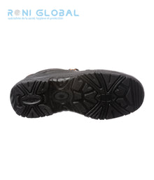 Chaussure basse de sécurité antidérapant noire en cuir pleine fleur CE S3 SRC - PEARL COVERGUARD