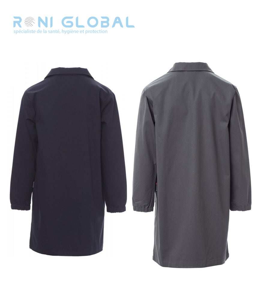 Blouse de travail homme, coupe droite en coton 4 poches - SHELL PAYPER