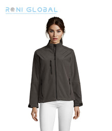 Veste de travail femme Softshell polaire, imperméable et respirant, en polyester/élasthanne 3 poches - ROXY SOL'S