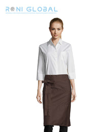 Tablier de service en coton/polyester 2 poches - GREENWICH SOL'S