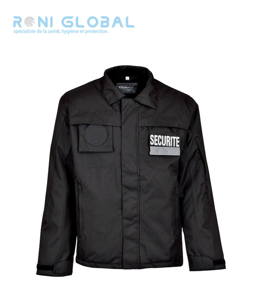 Blouson de sécurité imperméable, en polyester 8 poches - BLOUSON SECURITE CITYGUARD