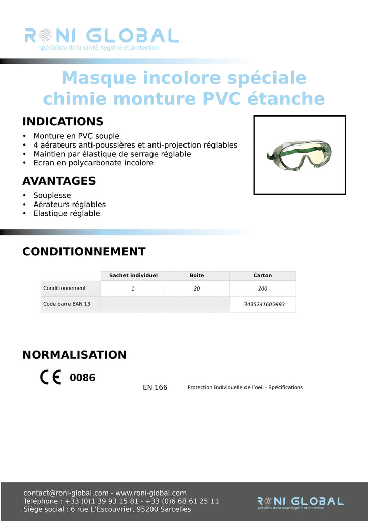 Masque oculaires
