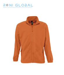 Veste de travail homme micro polaire, anti-bouloche, coupe ajustée, en polyester 2 poches - NORTH SOL'S