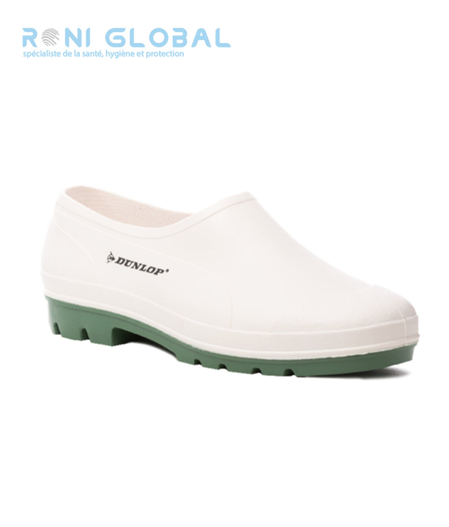 Sabot de travail antidérapant anti-froid en PVC blanc CI SRA - TYSONITE COVERGUARD