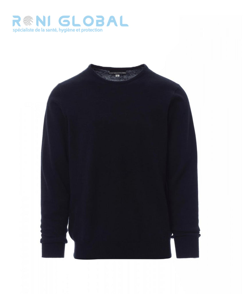 Pull de travail unisexe, coupe droite en coton et laine - FLY PAYPER