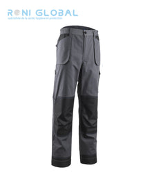 Pantalon de travail avec protection genoux en coton/polyester coupe droite 7 poches TYPE 2 - ESCALA COVERGUARD