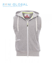 Sweat de travail homme sans manches, avec capuche en coton et polyester 3 poches - BOXER+ PAYPER