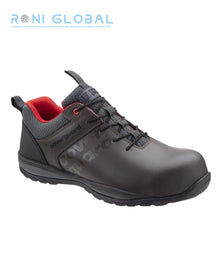 Chaussure basse de sécurité en cuir gras marron anti-chaleur antidérapant S3 HRO SRC - GARNET COVERGUARD