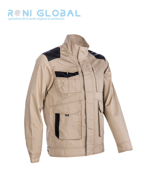 Veste de travail légère en Ripstop polyester/coton 7 poches - OROSI COVERGUARD