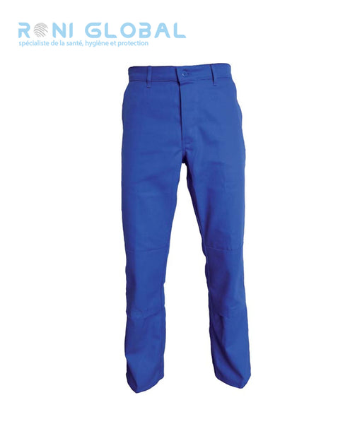 Pantalon de travail bugatti avec poches genoux, en coton sans métal et 4 poches - PANTALON COTON BUGATTI POCHES GENOUX PBV