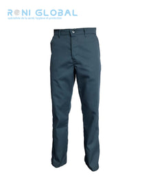 Pantalon de travail vert en coton/polyester sans métal et 4 poches - PANTALON P/C VERT US PBV