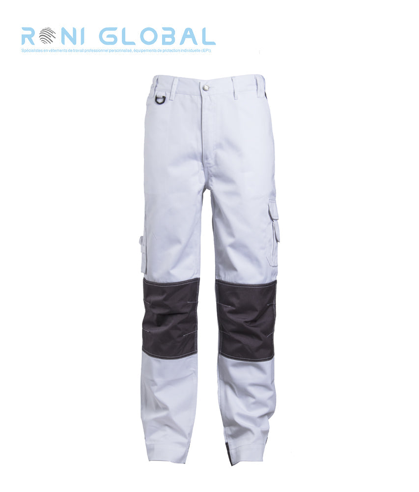 Pantalon de travail avec protection des genoux en polyester/coton 7 poches - CLASS COVERGUARD
