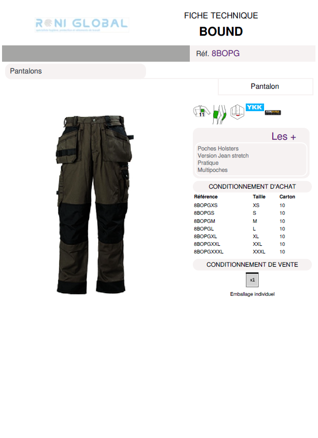 BOUND Pantalons