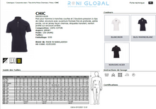 Polo de travail homme manches courtes, coupe droite en coton - CHIC PAYPER