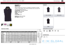 Gilet de travail homme, polaire, coupe droite en polyester 3 poches - EASY+ PAYPER