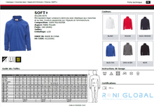 Polaire de travail unisexe manches longues, micro polaire, léger en polyester - SOFT+ PAYPER
