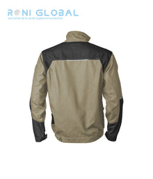 Veste de travail en coton/polyester + renforts Cordura et liserés rétroréfléchissants 8 poches - SMART COVERGUARD