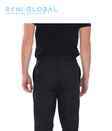 Pantalon de travail unisexe en coton/polyester avec ceinture élastique côtés et 3 poches - ROMUALD REMI CONFECTION