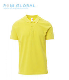Polo de travail homme manches courtes, coupe droite en coton - ROME PAYPER