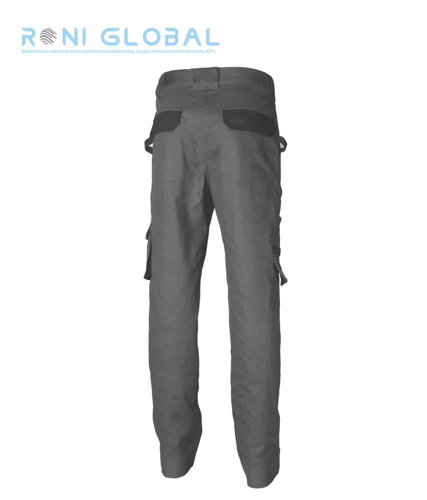 Pantalon de travail en coton coupe confort 6 poches - COMMANDER COVERGUARD