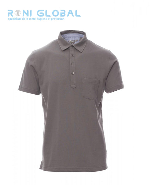 Polo de travail homme manche courtes, coupe droite en coton - PRESTIGE PAYPER