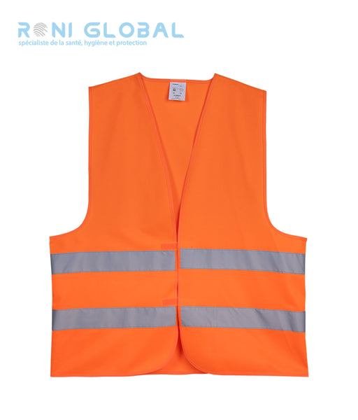 Gilet de sécurité haute visibilité ajustable en polyester CLASS 2 - NEPPA COVERGUARD