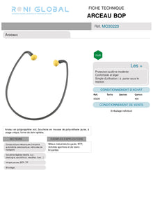 ARCEAU BOP Bouchons (40 pièces)