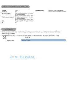 EASY TO FIT CORDED Bouchons jetables (50 pièces)