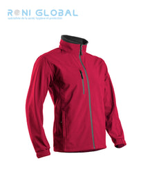 Veste de travail coupe-vent et imperméable Softshell en polyester et élasthanne + micro polaire 6 poches - YANG II COVERGUARD
