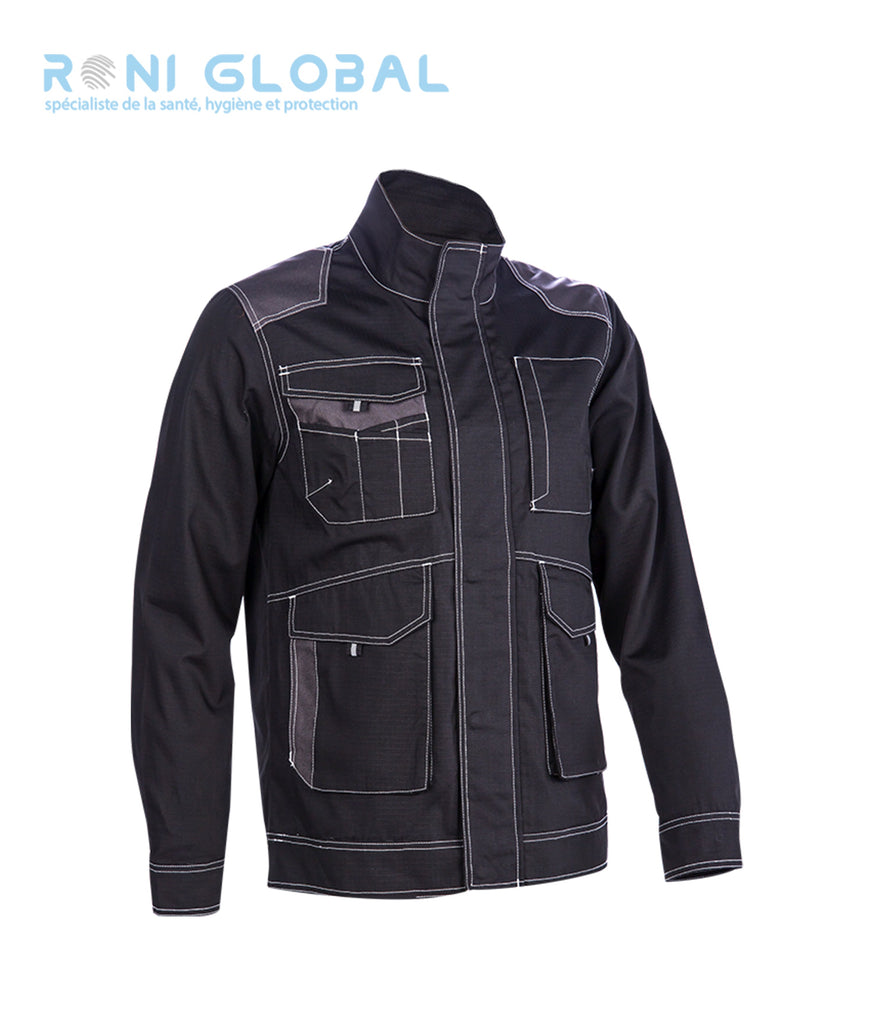 Veste de travail légère en Ripstop polyester/coton 7 poches - OROSI COVERGUARD