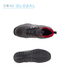 Chaussure basse de sécurité en cuir gras marron anti-chaleur antidérapant S3 HRO SRC - GARNET COVERGUARD
