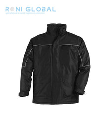 Parka de travail coupe-vent, anti-pluie et anti-froid en polyester pongé enduit PVC - RIPSTOP COVERGUARD