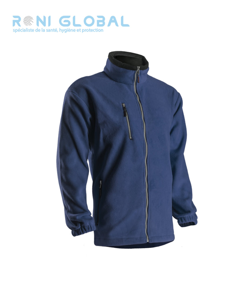 Veste de travail anti-froid, micro polaire thermique en polyester et anti-boulochage 3 poches - ANGARA COVERGUARD