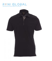 Polo de travail homme manches courtes, coupe droite en coton - CHIC PAYPER