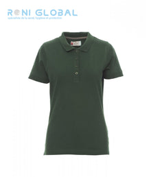 Polo de travail femme manches courtes, coupe droite en coton - VENICE LADY PAYPER