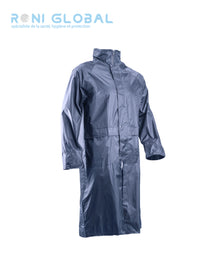 Manteau de travail de pluie coupe-vent en polyester enduit PVC souple 2 poches - PVC COAT COVERGUARD