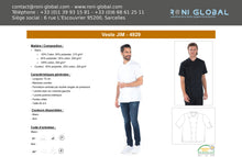 JIM Veste de Cuisine
