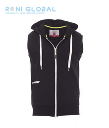 Sweat de travail homme sans manches, avec capuche en coton et polyester 3 poches - BOXER+ PAYPER
