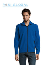 Veste de travail homme Softshell polaire, en polyester/élasthanne 2 poches - RACE SOL'S