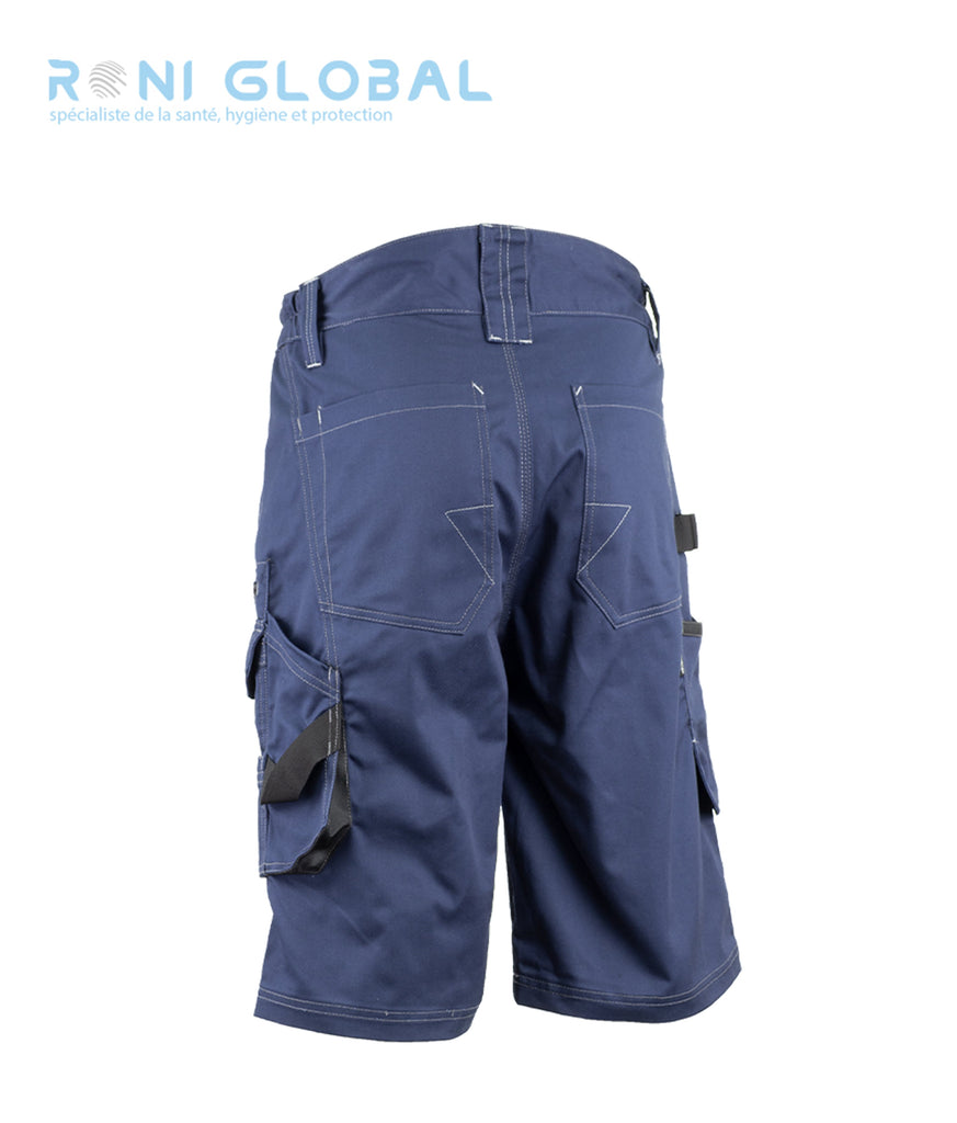 Bermuda de travail en coton/polyester 8 poches - BARVA COVERGUARD
