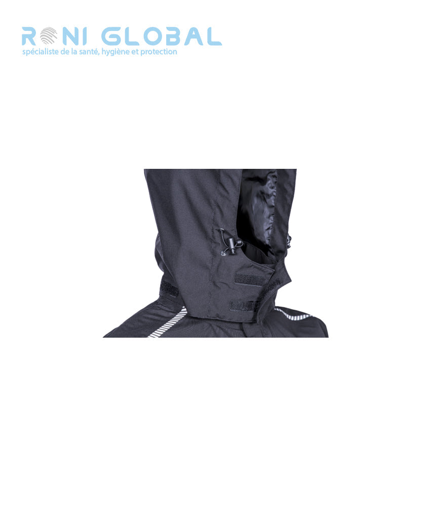 Veste de travail coupe-vent anti-pluie Softshell en polyester + membrane TPU coupe ajustée 5 poches - HOTARU COVERGUARD