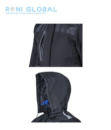 Parka de travail femme anti-pluie et anti-froid polaire softshell 2 couches en polyester/élasthanne 5 poches - HIBARI COVERGUARD