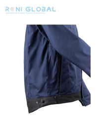 Veste de travail en coton/polyester + renforts en Oxford avec protège reins 7 poches - BARVA COVERGUARD