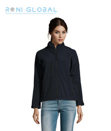 Veste de travail femme Softshell polaire, imperméable et respirant, en polyester/élasthanne 3 poches - ROXY SOL'S
