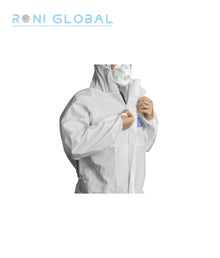 Combinaison de protection contamination radioactive sous forme de particules, agents infectieux, antistatique en SPP et film microporeux TYPE 5B-6B - 5M30 COVERGUARD
