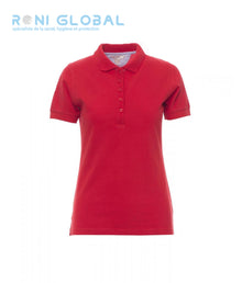 Polo de travail femme manches courtes, coupe droite en coton - GLAMOUR PAYPER