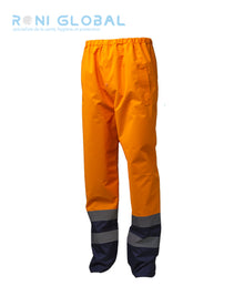 Ensemble de sécurité haute visibilité, anti-pluie en polyester et doublure mesh CLASS 3 - HYDRA COVERGUARD