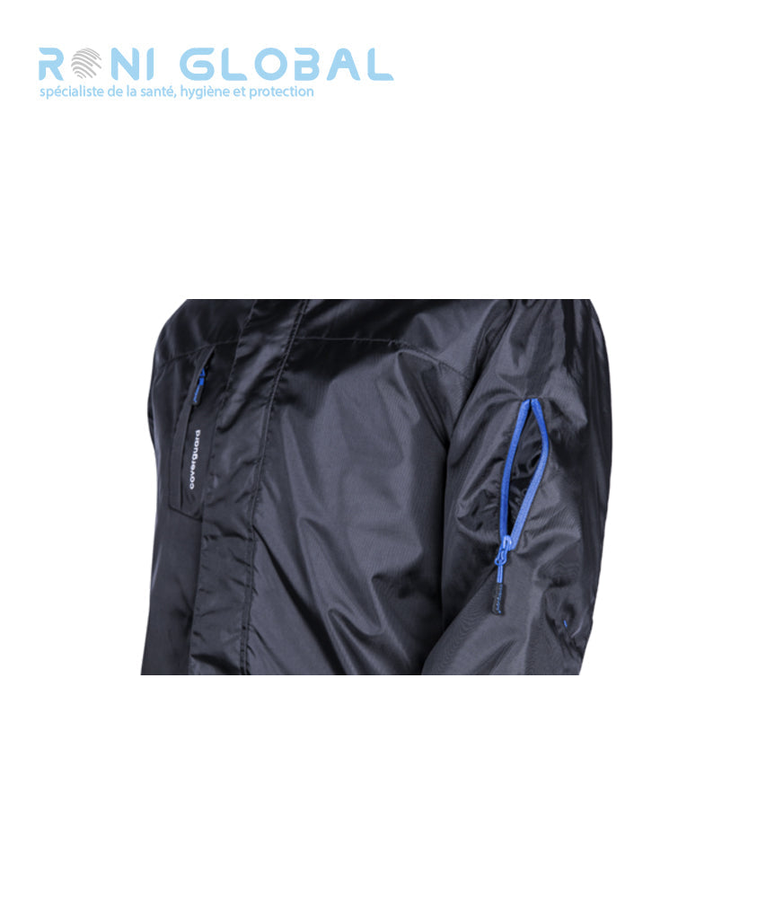 Parka de travail anti-froid thermique en polyester enduit polyuréthane 5 poches - PANDA COVERGUARD