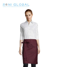Tablier de service en coton/polyester 2 poches - GREENWICH SOL'S